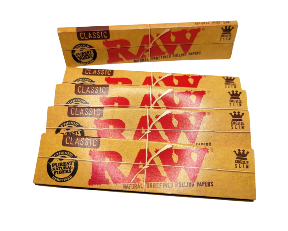 RAW Black Classic, Kingsize Slim Papers, 32 Super-thin Leaves Per Boo, 10,49 - Foto 7